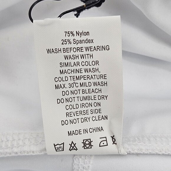 Zyia Active White Unicorn Luxe 7/8 Leggings Women’s Size 2 Activewear Athleisure - Picture 7 of 12